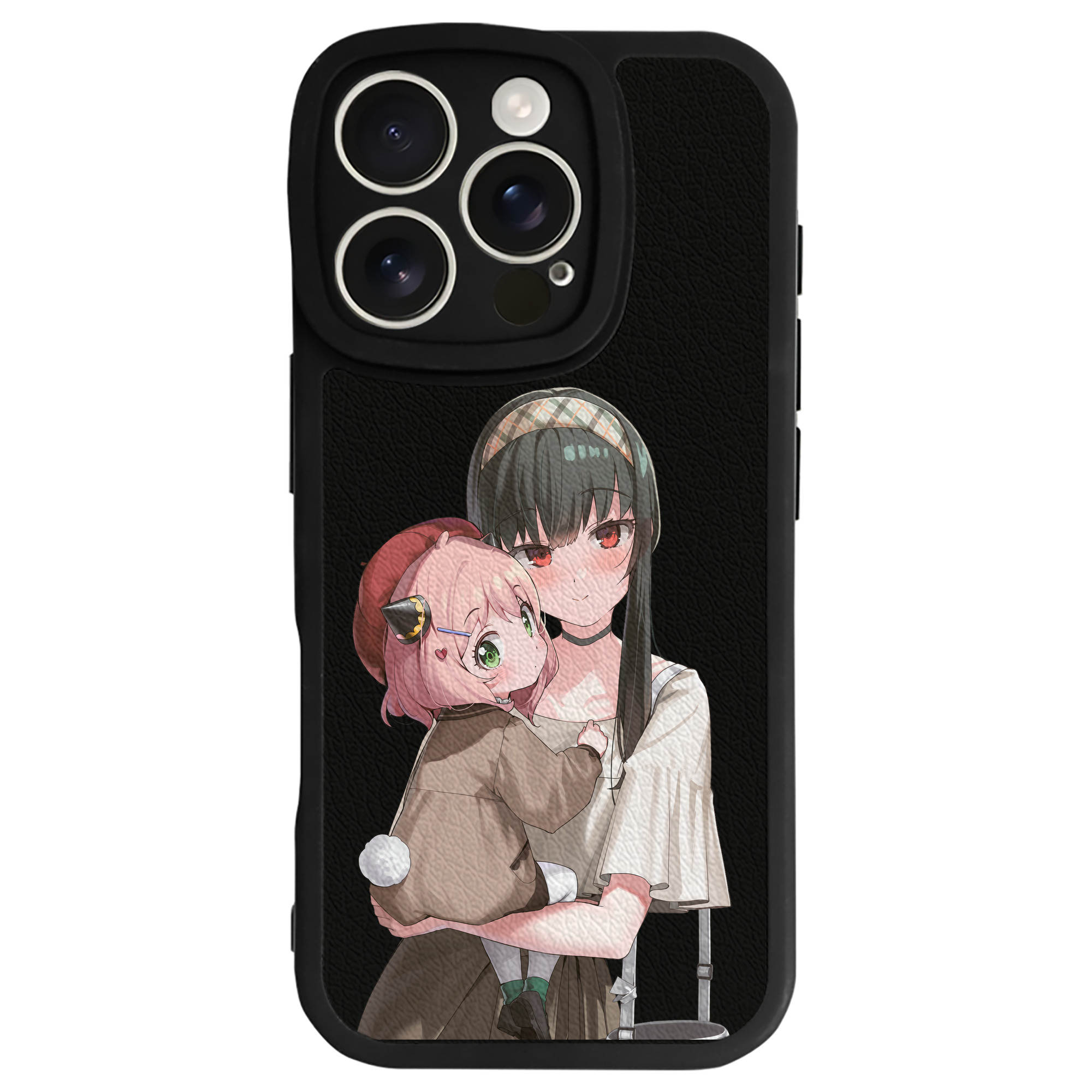 （画像用） SPY×FAMILY间谍家家酒 【iPhone 16シリーズ対応】シリコンスマホケース（レザー調） 材質：シリコン